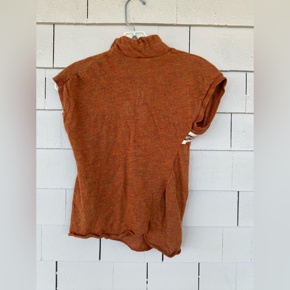Vintage 70’s top women’s rust colored - Picture 5 of 7